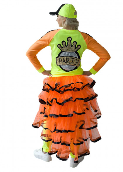 Карнавальный костюм Блогера неон