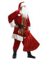 Костюм Рождественский Санта, 110120, размеры M, L, XL, 2XL