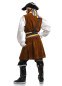 Пират костюм карнавальный, 110260, размеры S, M, L, XL