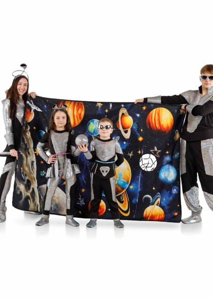 Ігровий килим космічний футбол