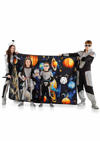 Ігровий килим космічний футбол