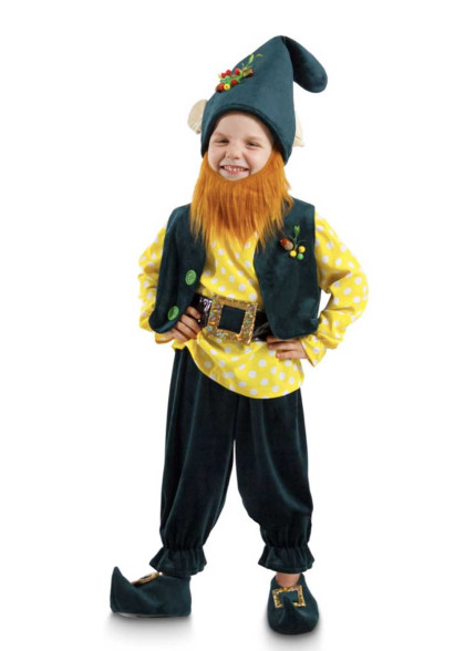 Дитячий костюм Зелений Гномик