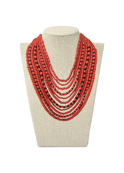 Намисто з керамічними намистинами