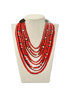 Ожерелье керамический шик