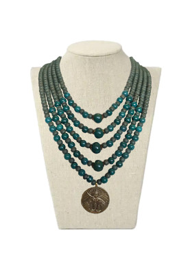 Бусы с украинскими мотивами