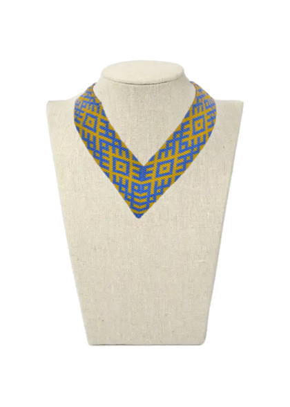 Кутовий гердан жовто блакитний