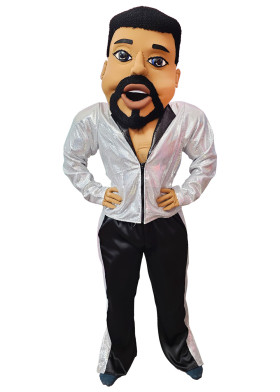 Ростовая кукла Стриптизер белый