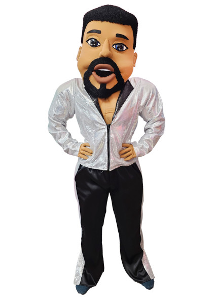 Ростова лялька Стриптизер білий