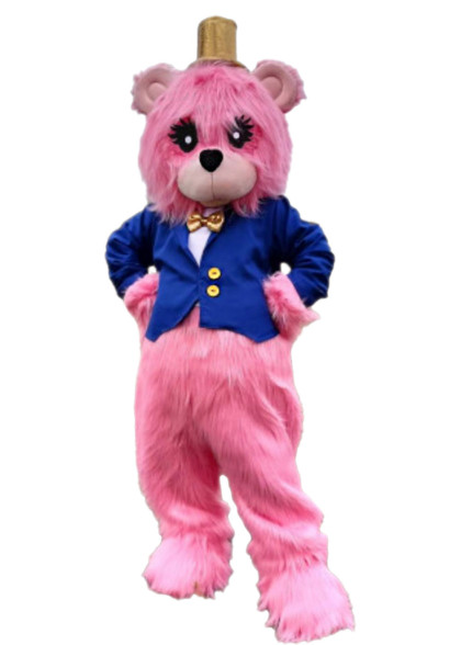 Рожевий ведмедик лялька