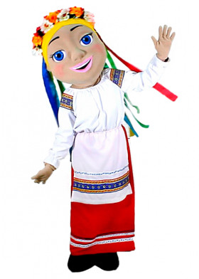 Ростовая кукла Украиночка