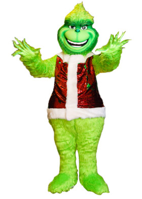 Кукла ростовая похититель Гринч
