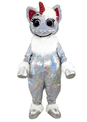 Ростовая кукла Серебряный Единорог