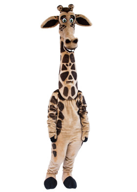 Ростовой костюм Жираф Мелман