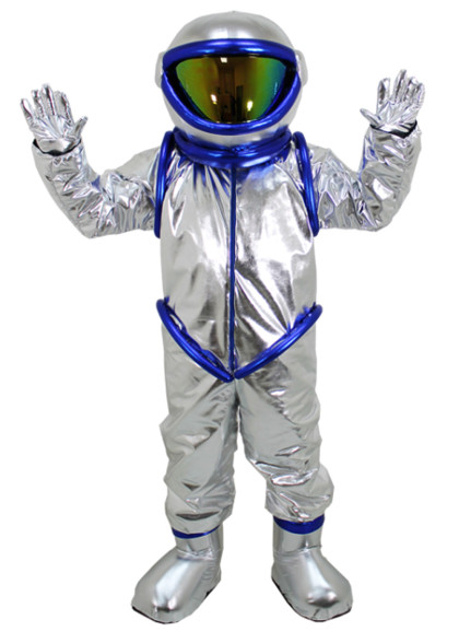Ростова лялька Космонавт срібло