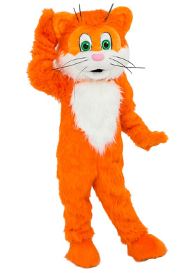Ростовый костюм рыжий Кот