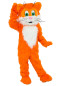Ростовый костюм рыжий Кот, 550206