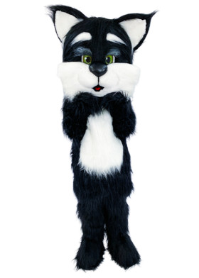 Ростовая кукла черного кота