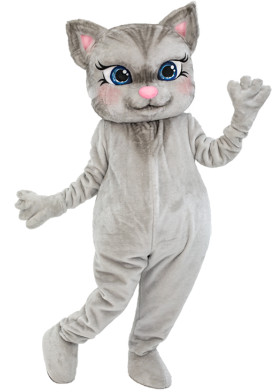 Дымка кошечка ростовая кукла