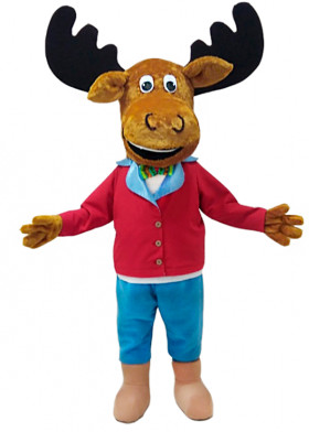 Лось ростовая кукла