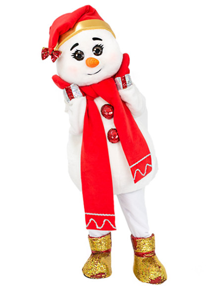 Сніговик дівчинка