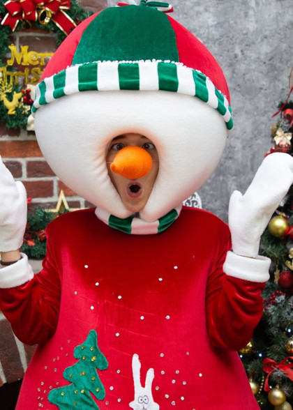 Ростовий костюм Сніговик