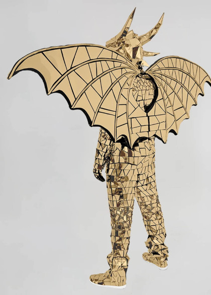 Дзеркальний костюм Дракон чоловічий