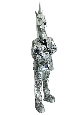 Зеркальный костюм Единорог