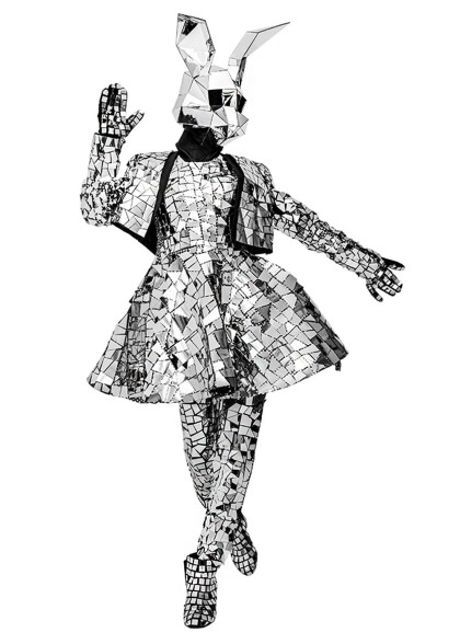 Дзеркальний костюм Зайчик 