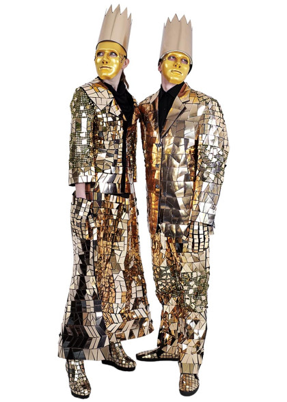 Дзеркальний костюм Королева