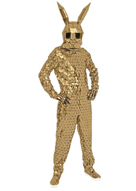 Зеркальный костюм Кролик мужской