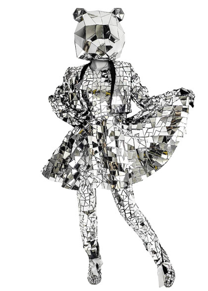 Панда Дзеркальний костюм