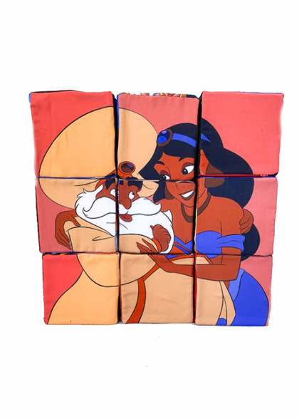 Кубики пазли Аладдін