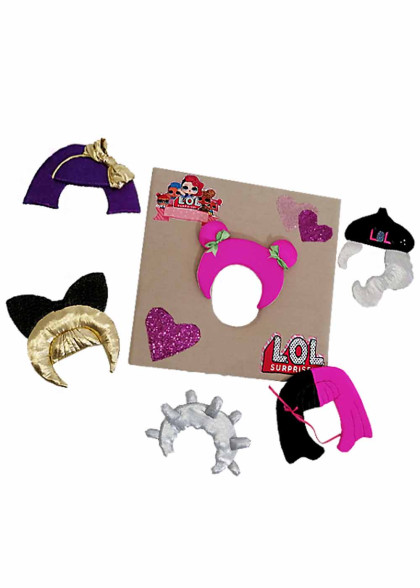 Фоторамка Лол перуки