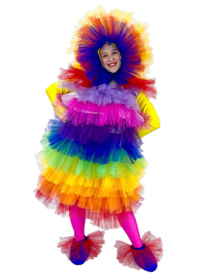 Радужный костюм Фьек