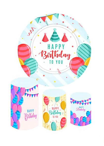 Фотозона Happy Birthday