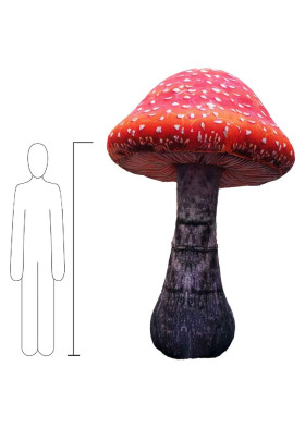 Декорация Мухомор надувная