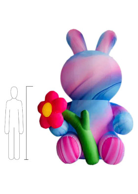 Кролик LED надувной