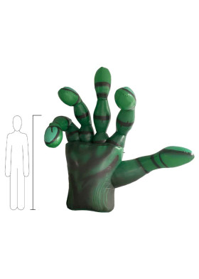 Надувная рука Зомби LED