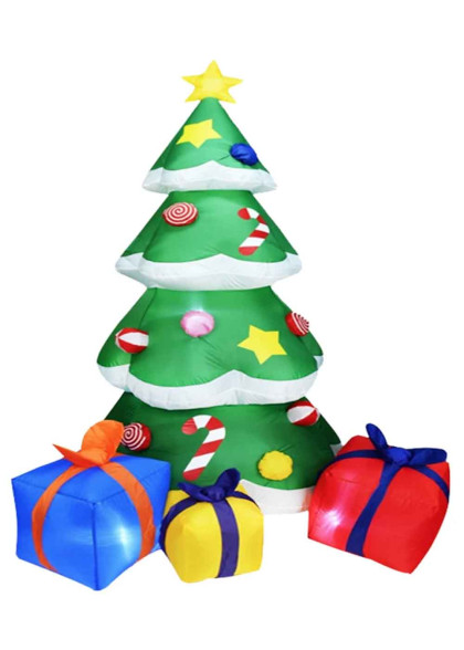 Різдвяна ялинка надувна