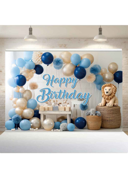 Birthday фотозона плакат