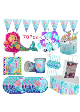 Декор стола Русалочка