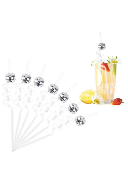 Соломинки Диско шар