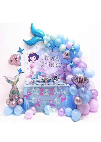 Хвіст русалочки набір кульок