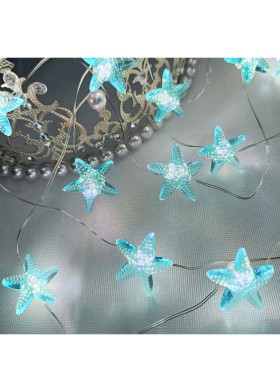 Гирлянда ЛЭД морские звезды