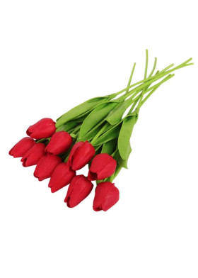 Букет искусственных тюльпанов