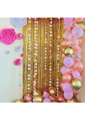 Баннер блестящие ленты