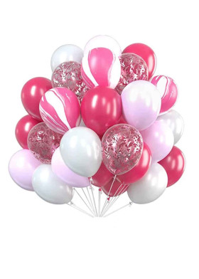 Розовые шарики