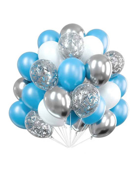 Голубые шарики