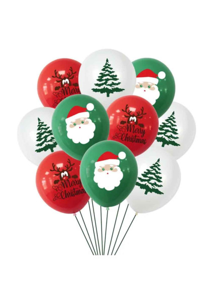 Новорічні повітряні кульки