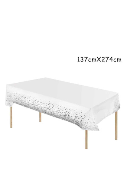 Святкова скатертина Біла